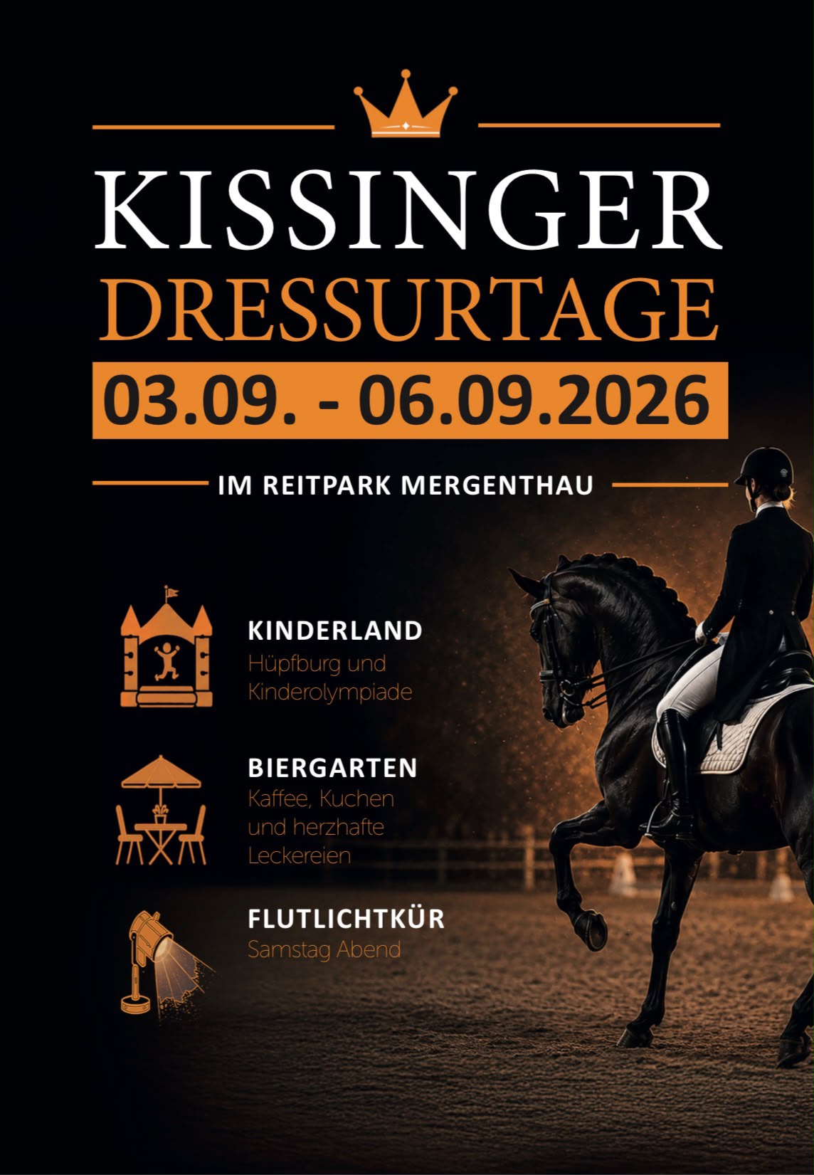 Flyer Dressurtage 2026